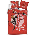Miraculous Lady Bug cotton duvet cover bed 90cm