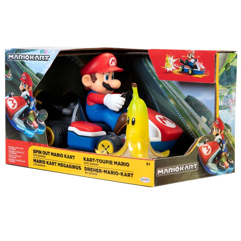 Mario Kart spinout Mario Kart figure 6cm