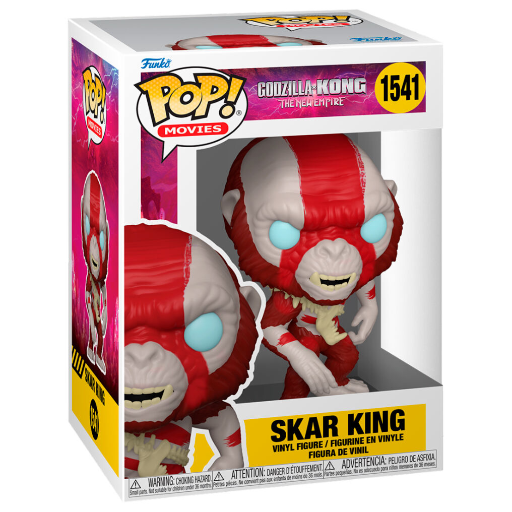 POP figure Godzilla and Kong The New Empire Skar King