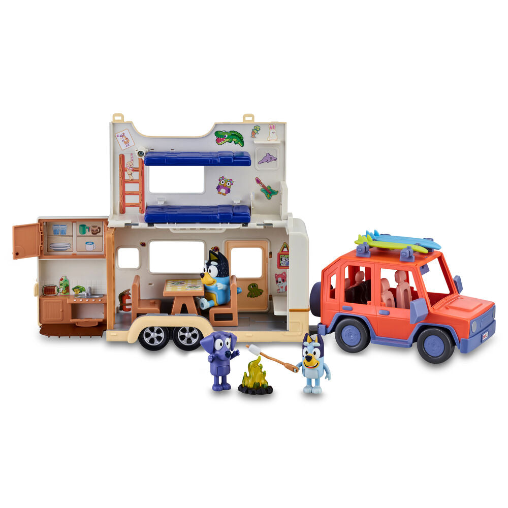 Bluey Set Cruiser + campervan