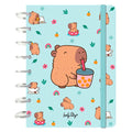 Capibara Bubble Tea A5 notebook